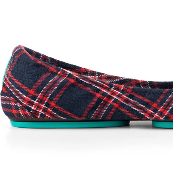 Tieks Heritage Plaid Sz 11 with Box and flower! - Picture 3 of 8